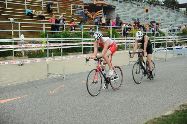 A jede se vláček. Věčně jsem byl mašinkou ale já :D Foto: ittriatlon.cz