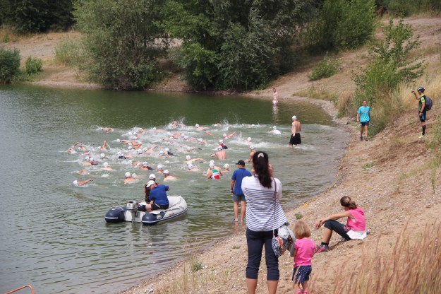 Start plavání Foto: Radim Š.