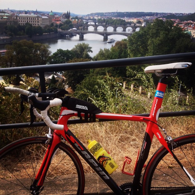 Pražský cyklokros den před závodem (sobota)