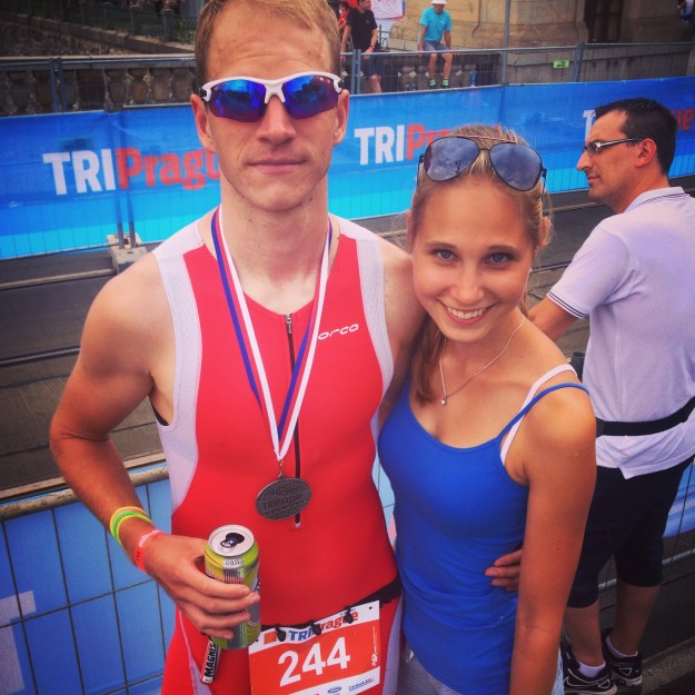 Nejsladší odměna v cíli! :)