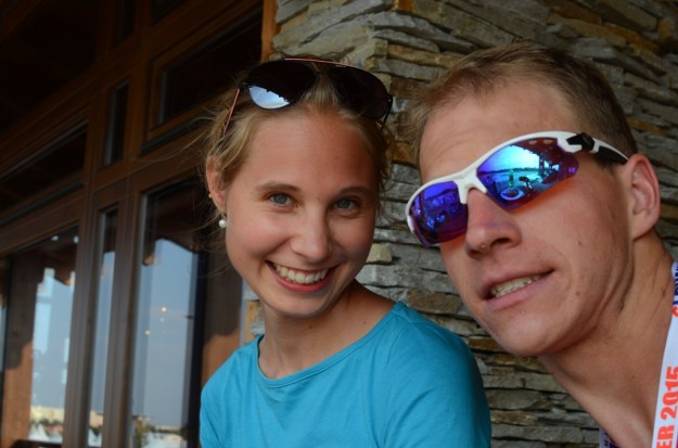 po závodě mě čekalo samé štěstí...