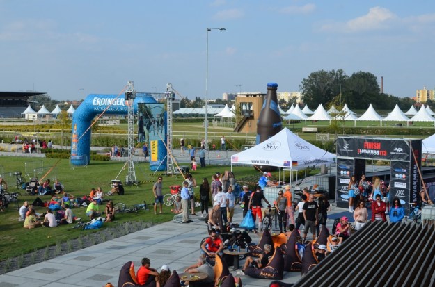 Finish line atmosféra...