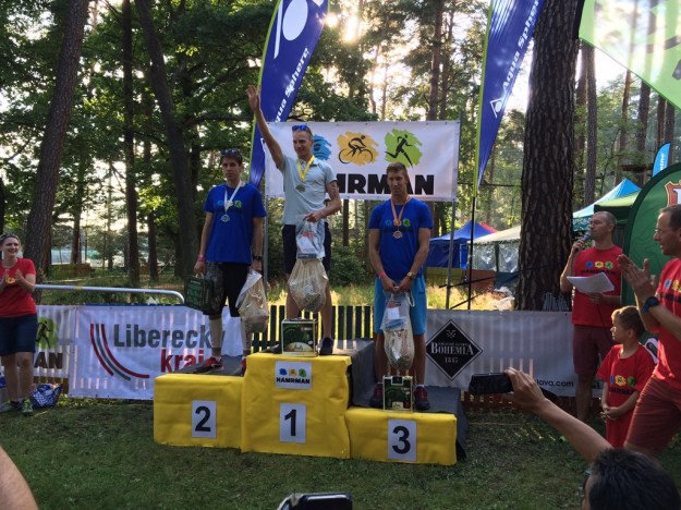 1. Jakub Glinz, 2. Marek Pavelka, 3. Michal Buršík