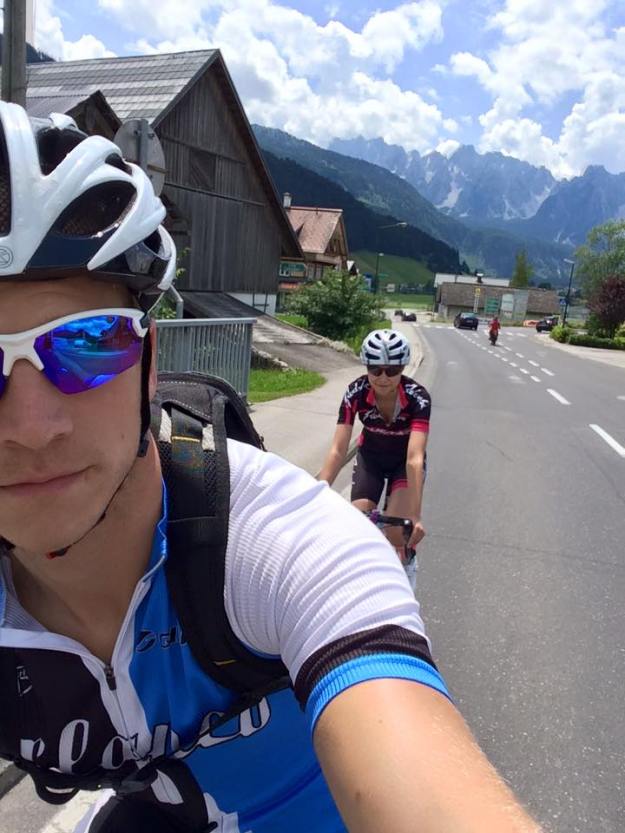 Cyklo idylka - ale krásné počasí vydrží jen několik hodin